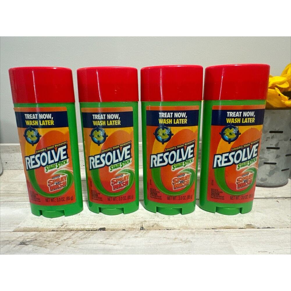 Spray 'n Wash Laundry Pre-Treater Stain Stick Laundry Stain Remover 3oz New!